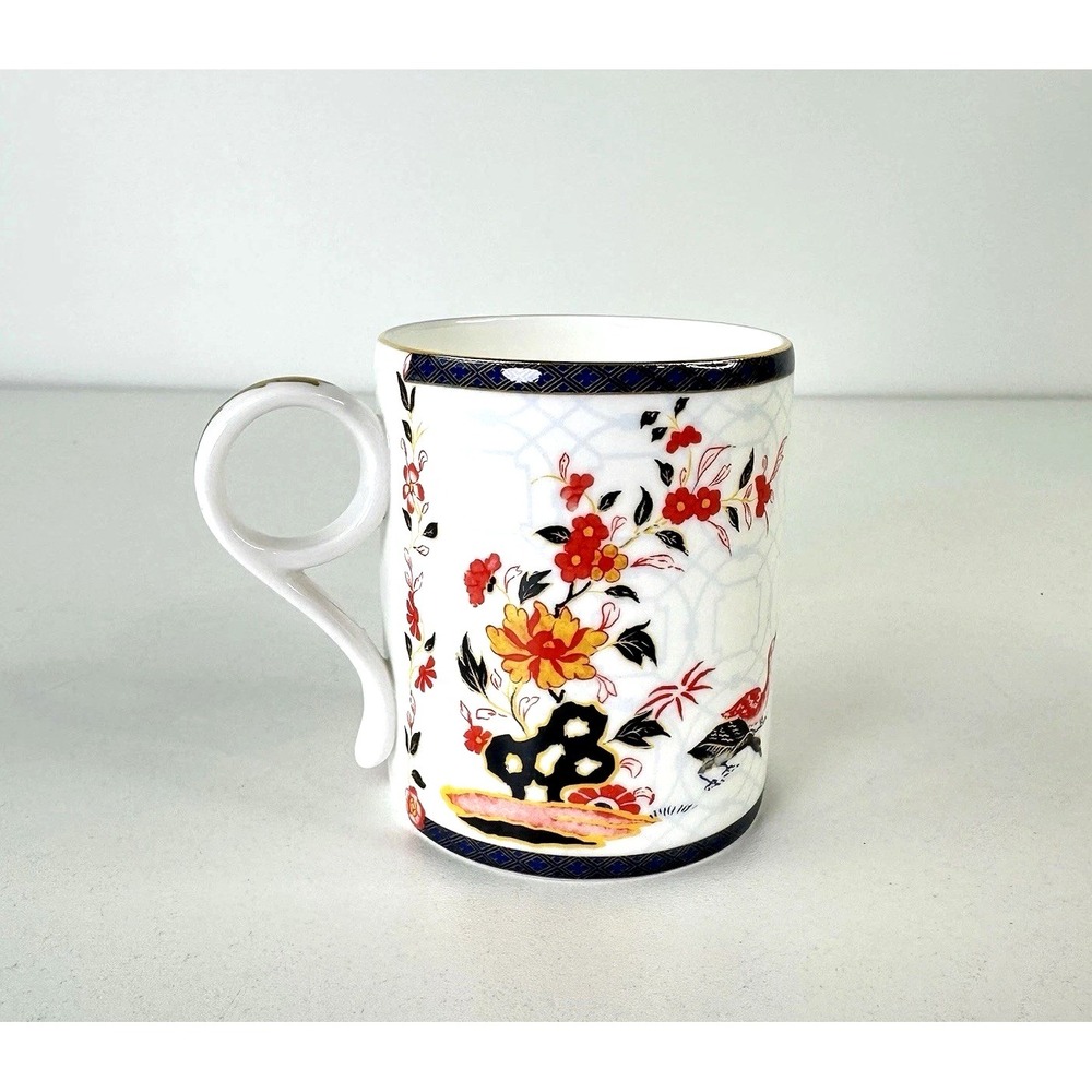 Wedgwood Wonderlust Oriental Peony Mug Cup 200 ML Fine Bone China‎ England 1759